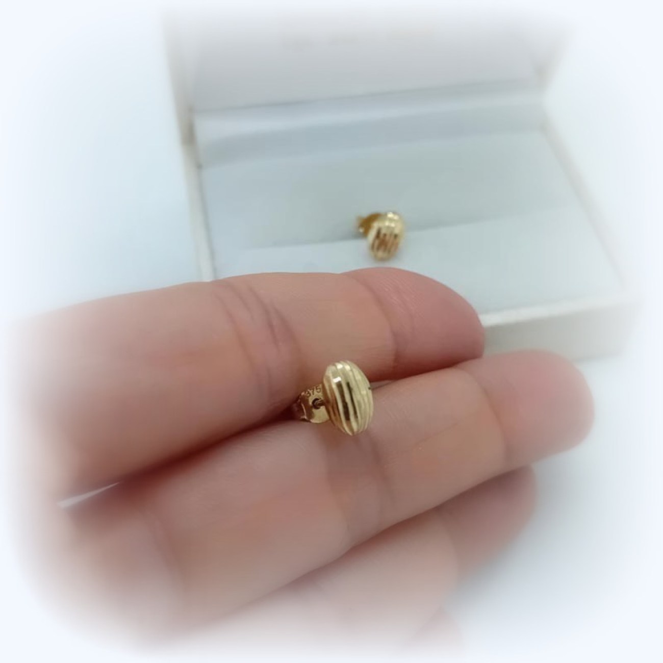 Σκουλαρίκια χρυσά ΚΟΧΥΛΙΑ