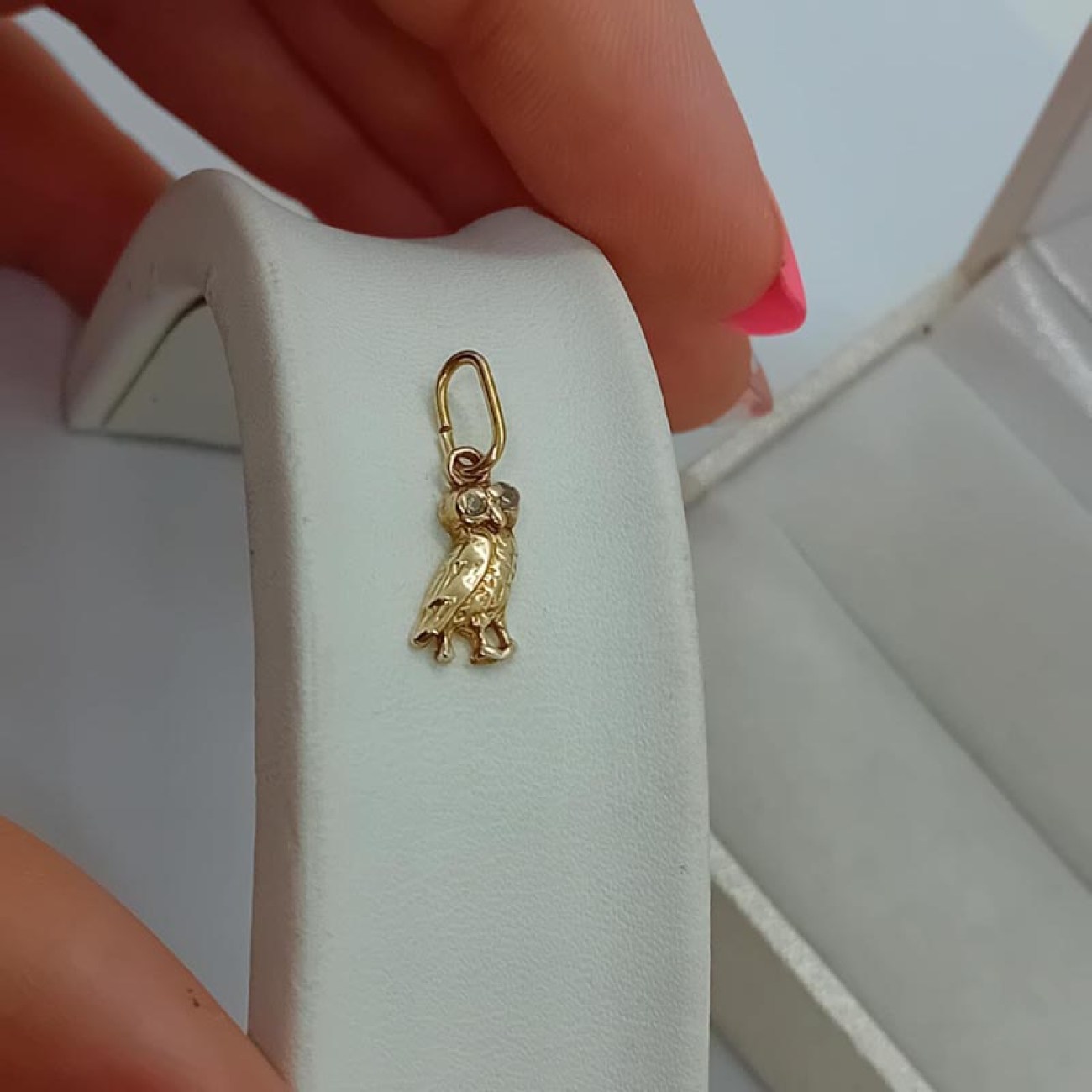 ΜΕΝΤΑΓΙΟΝ μικρή χρυσή κουκουβάγια Κ14