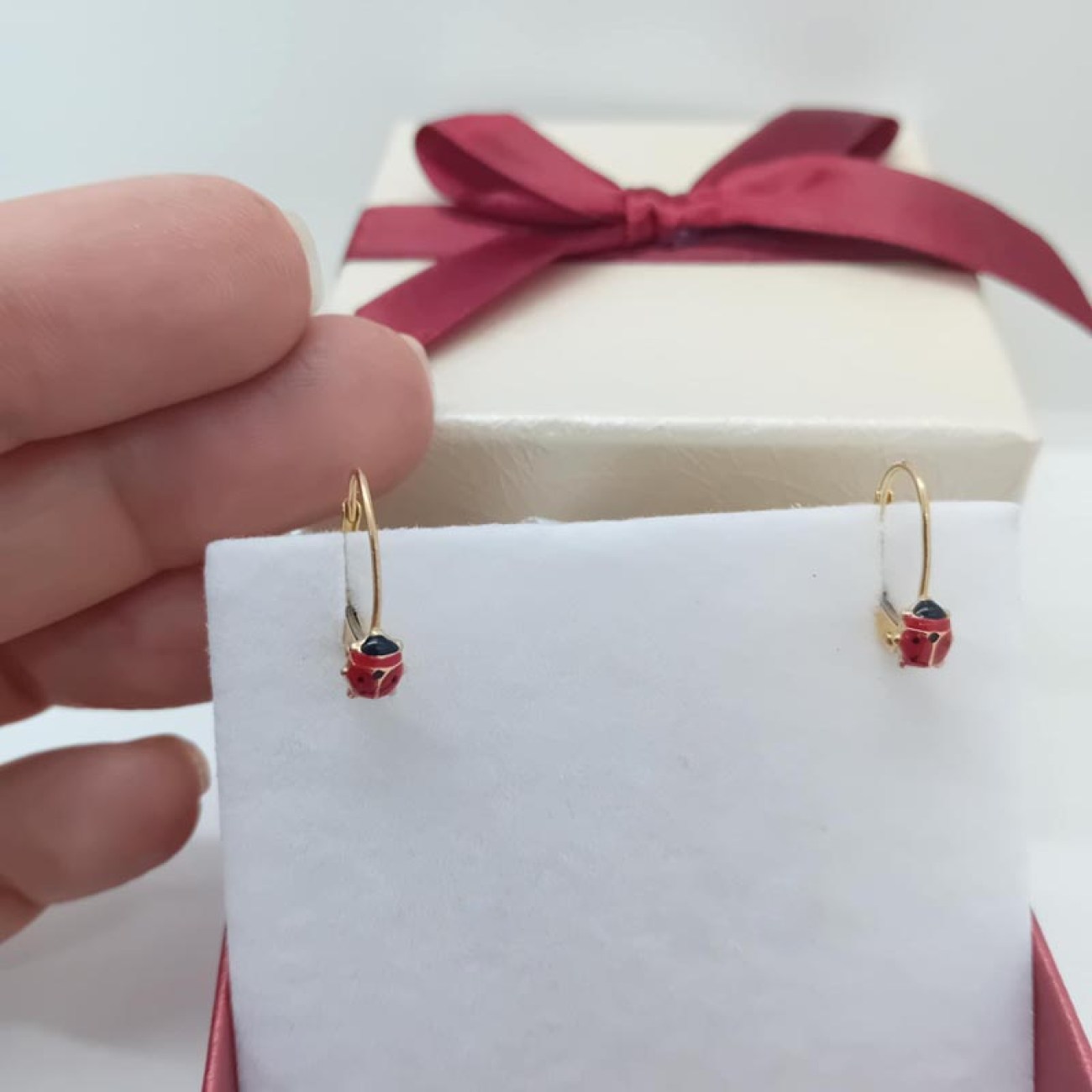 Χρυσά σκουλαρίκια κρεμαστά ΠΑΣΧΑΛΙΤΣΕΣ