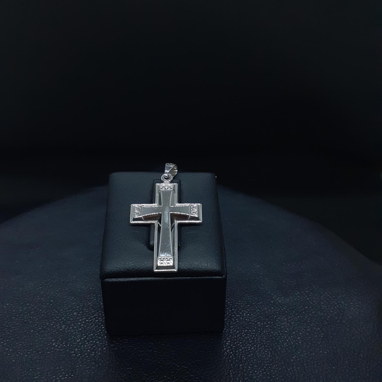 Σταυρός λευκόχρυσος