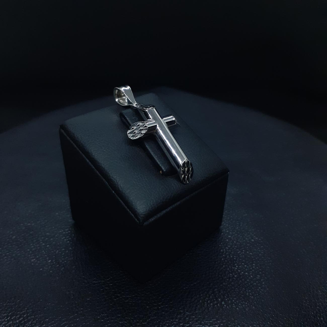 Σταυρός λευκόχρυσος K14