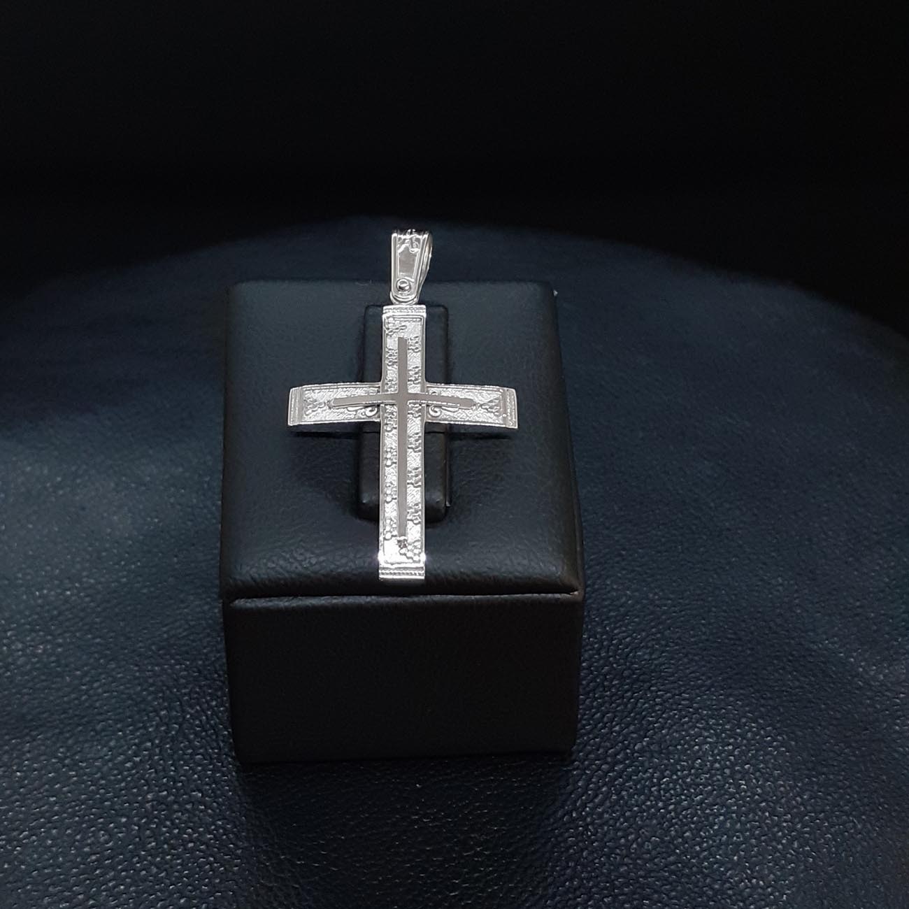 Σταυρός λευκόχρυσος Κ9
