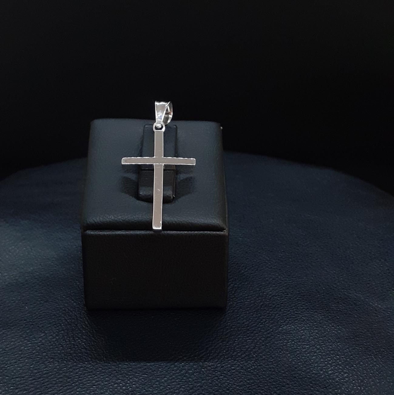 Σταυρός λευκόχρυσος Κ14