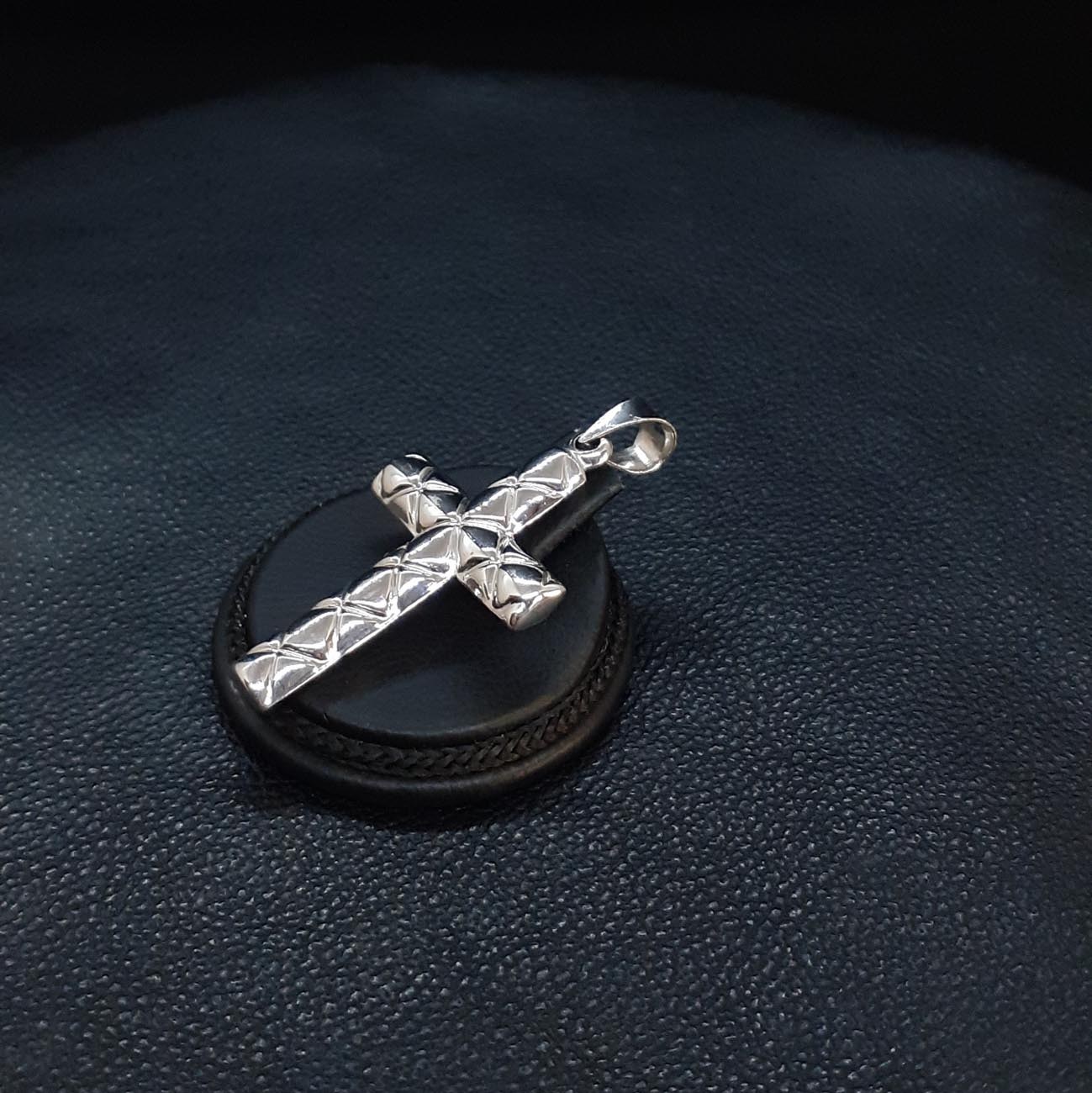 Σταυρός λευκόχρυσος Κ14