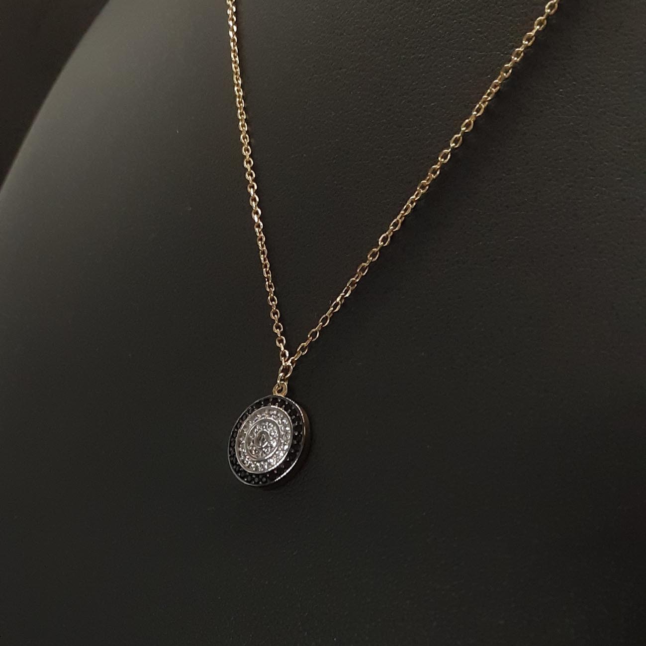 Χρυσό κολιέ ματάκι