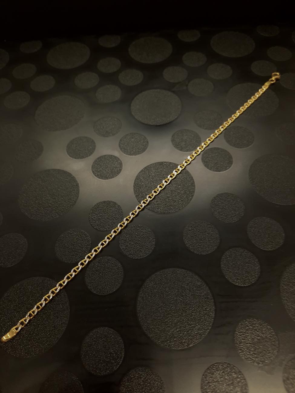 Χρυσή αλυσίδα χειρός Κ14   