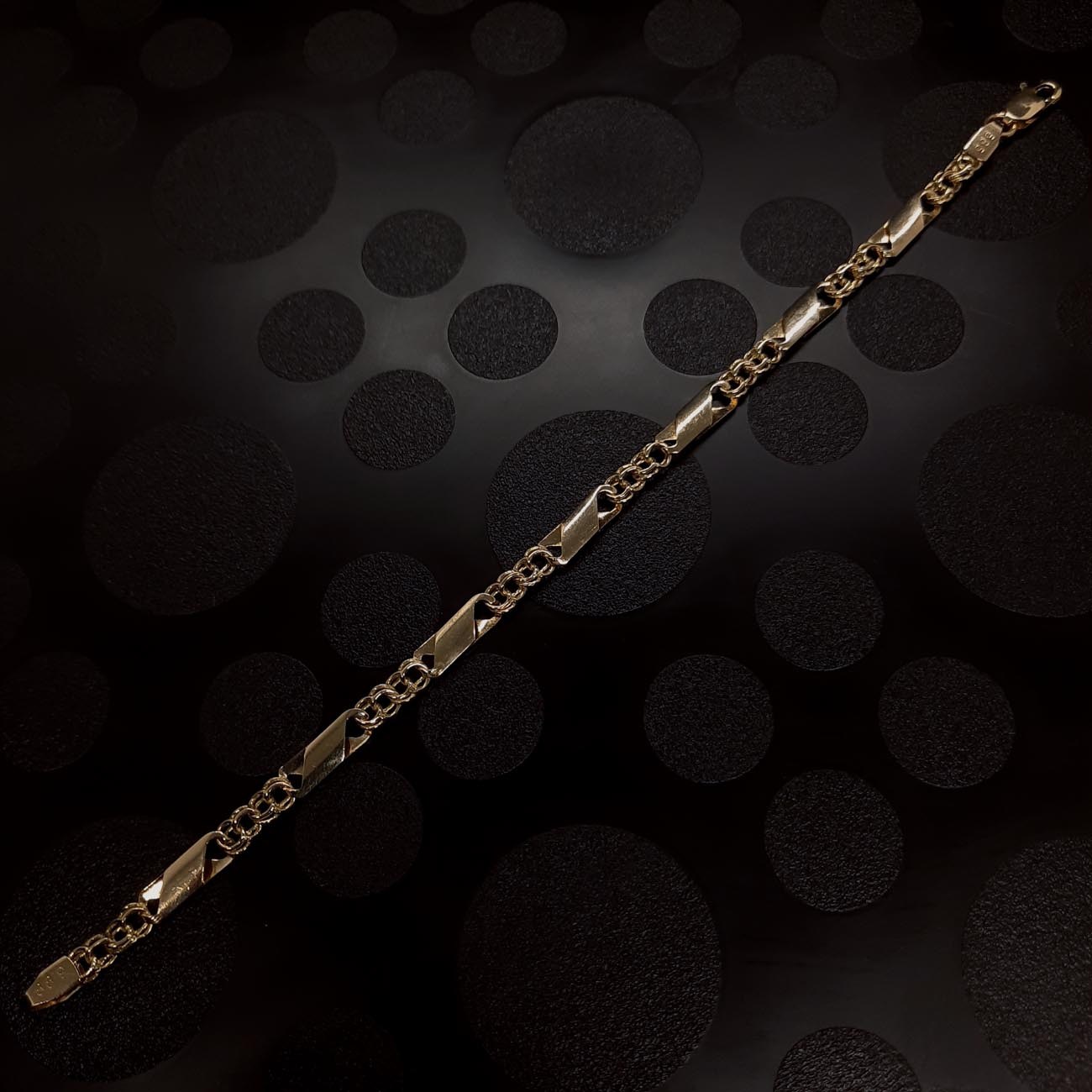 Χρυσή αλυσίδα χειρός Κ14 