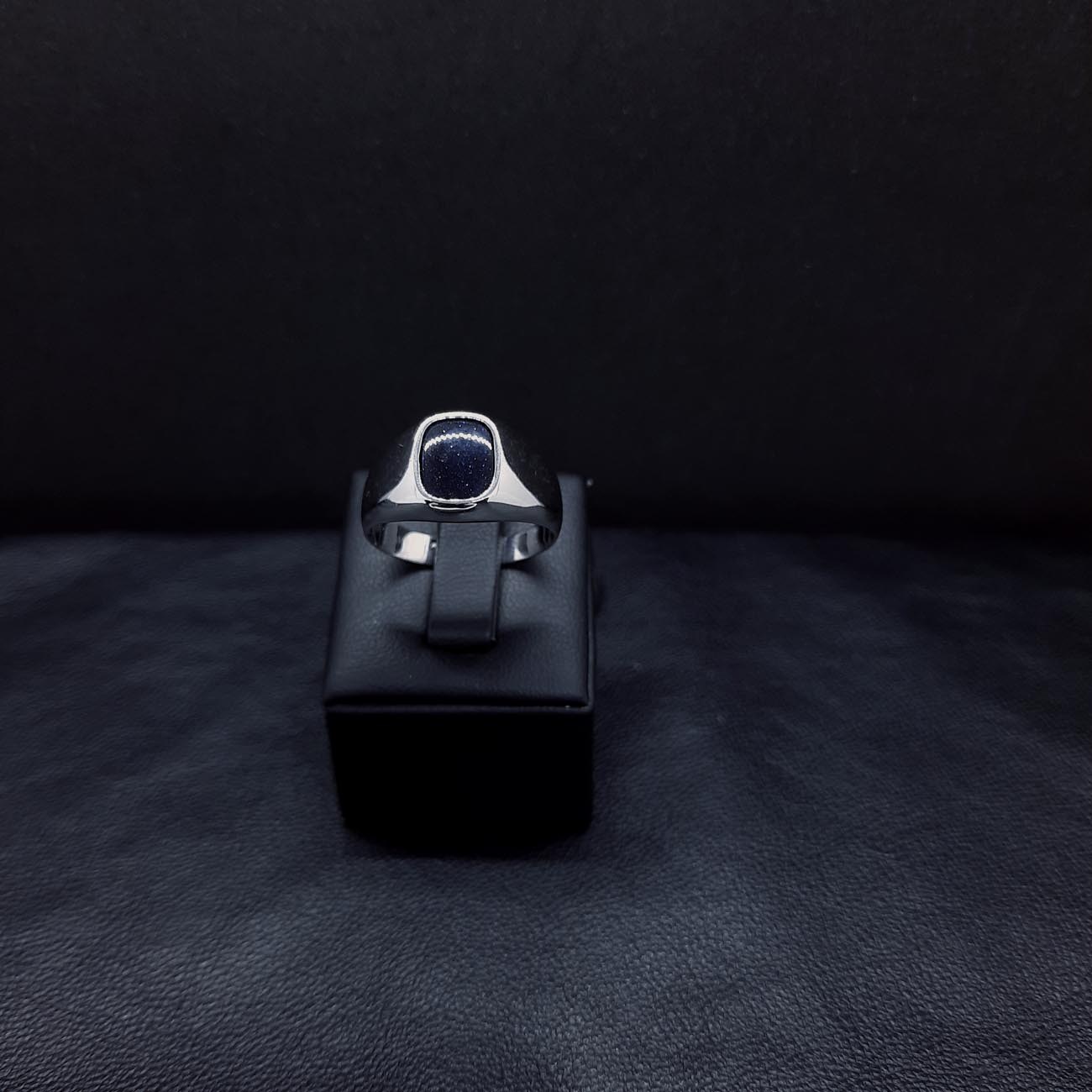 Χρυσό δαχτυλίδι Κ 14 ημιπολύτιμος λίθος