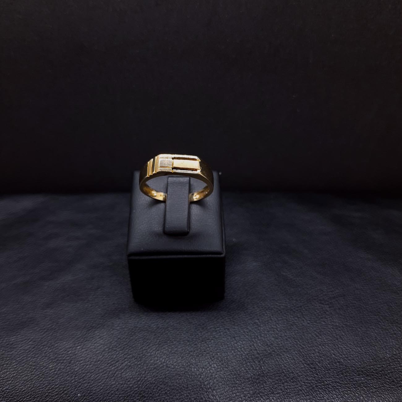 Χρυσό δαχτυλίδι αντρικό Κ14 