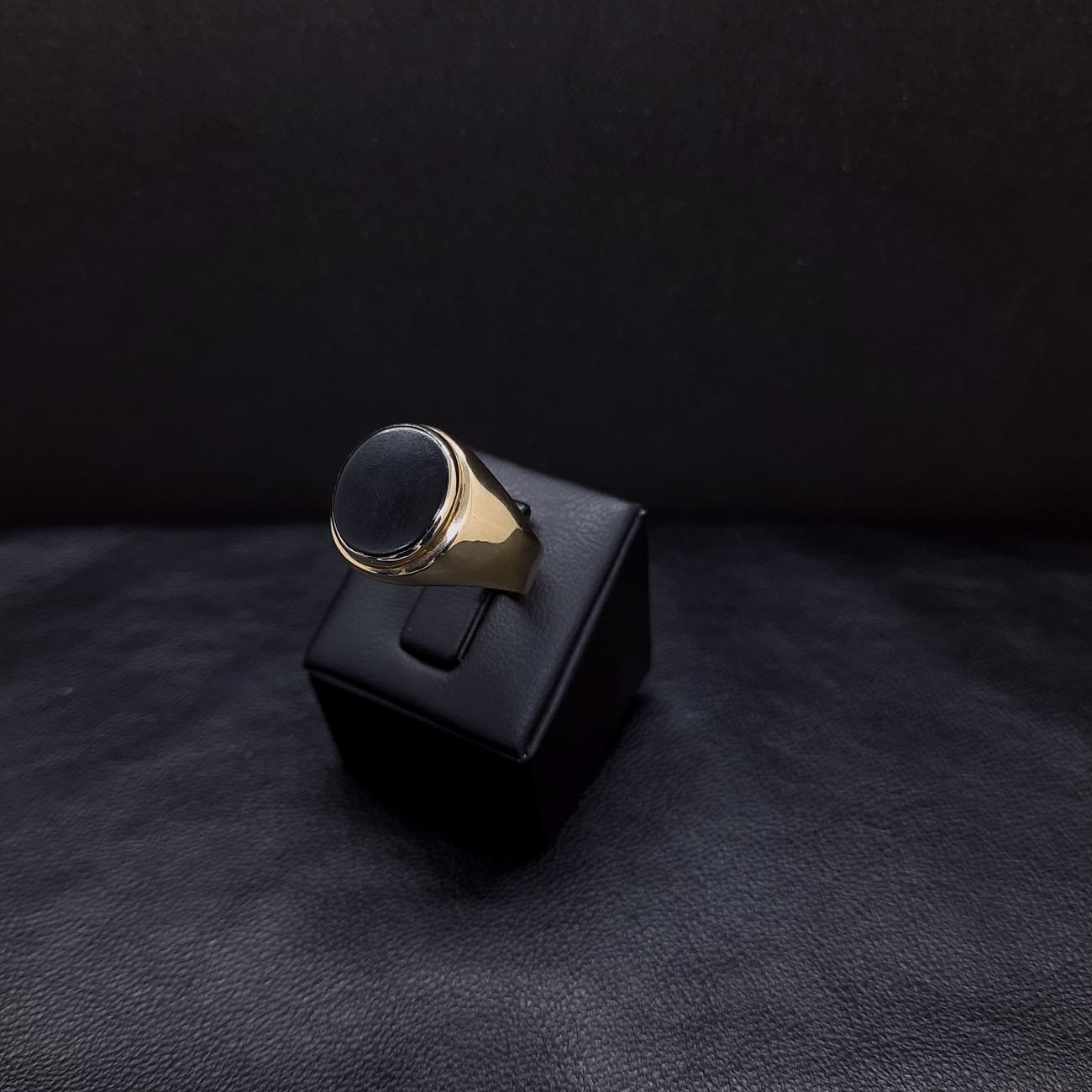 Χρυσό δαχτυλίδι αντρικό Κ14 