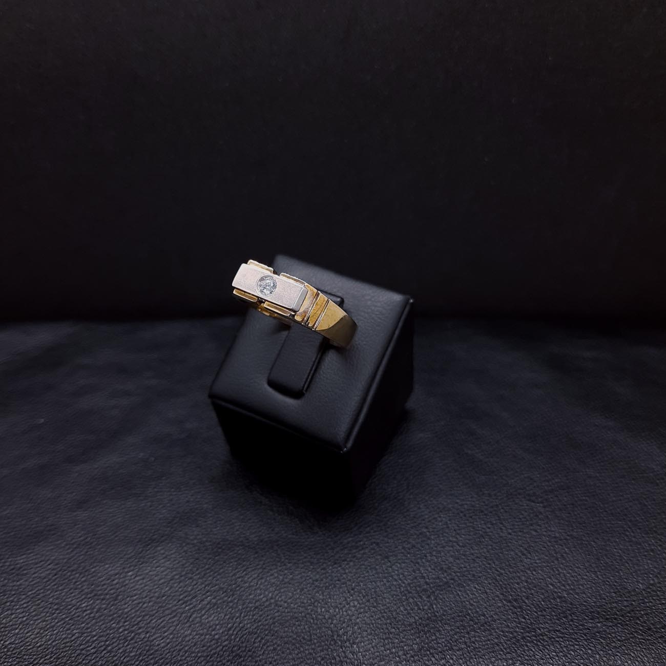 Χρυσό δαχτυλίδι αντρικό Κ14 