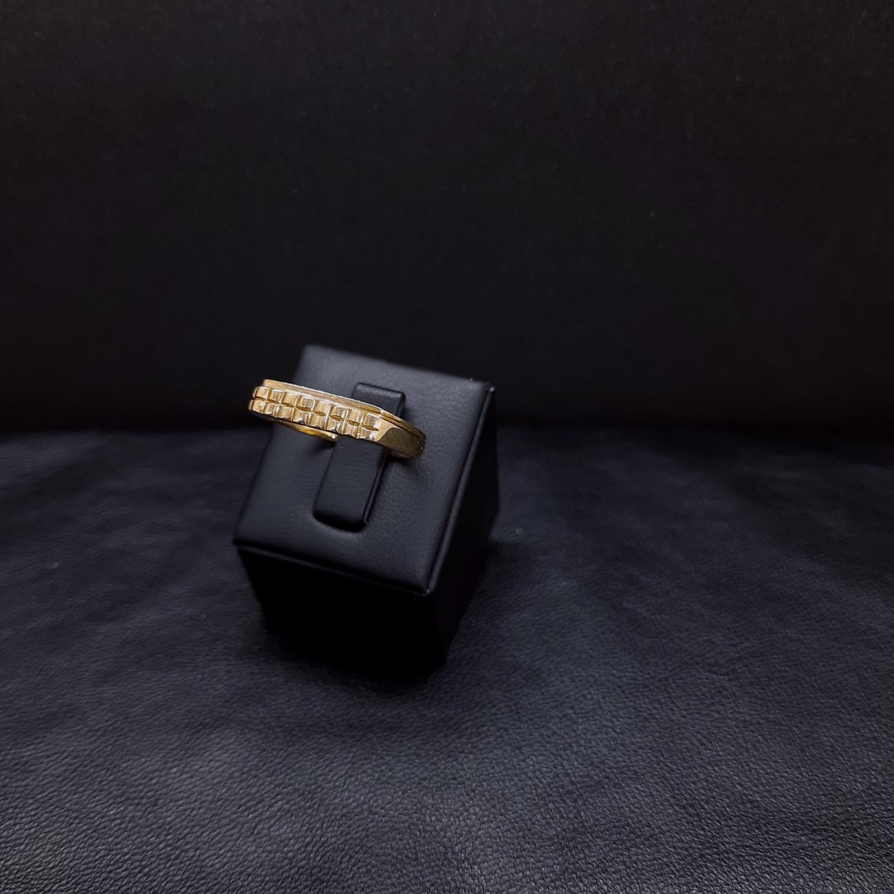 Χρυσό δαχτυλίδι αντρικό Κ14 