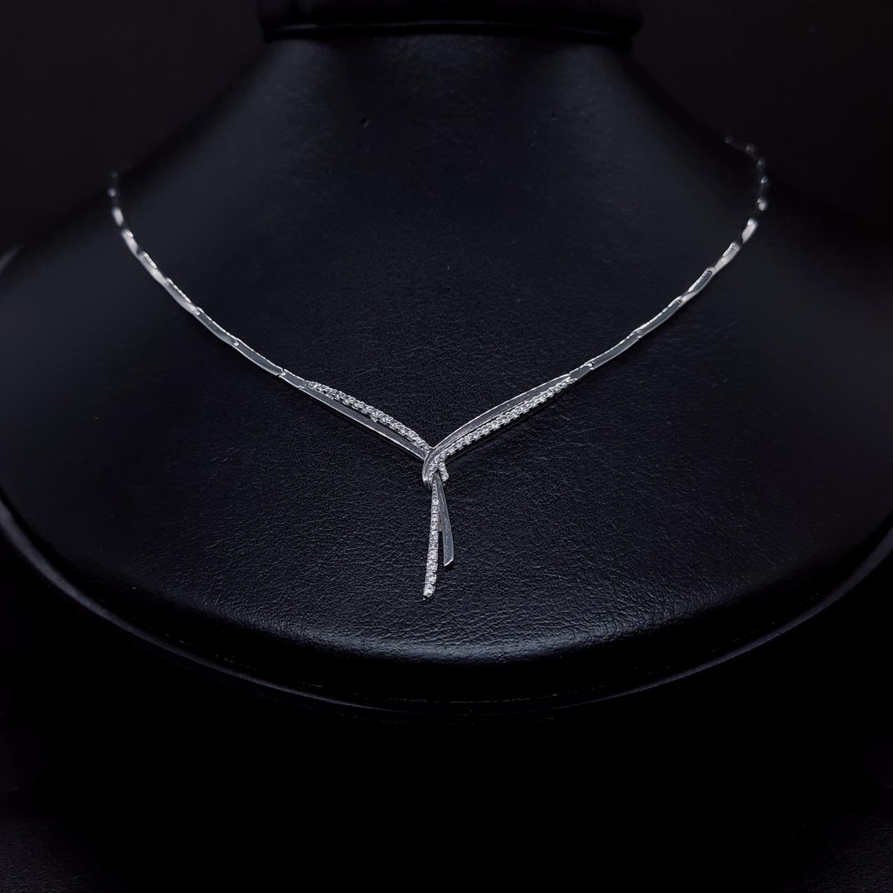 Σετ νύφης λευκόχρυσο ζιργκόν 