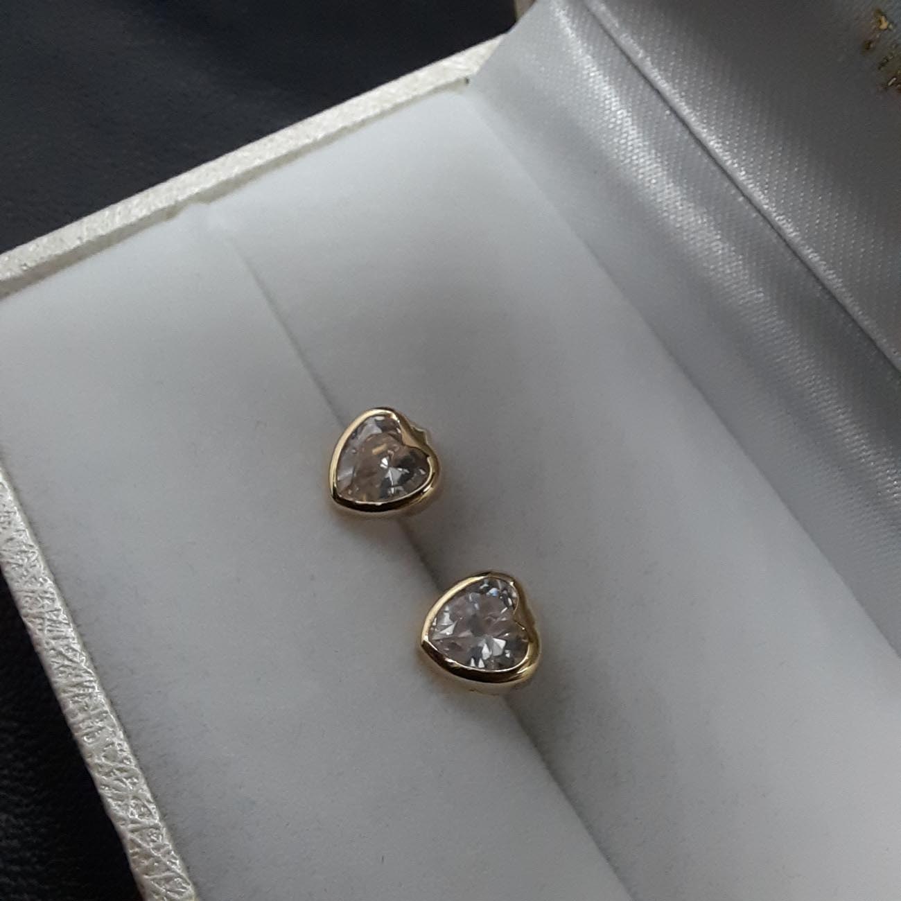 Σκουλαρίκια χρυσά Κ14 ζιργκόν