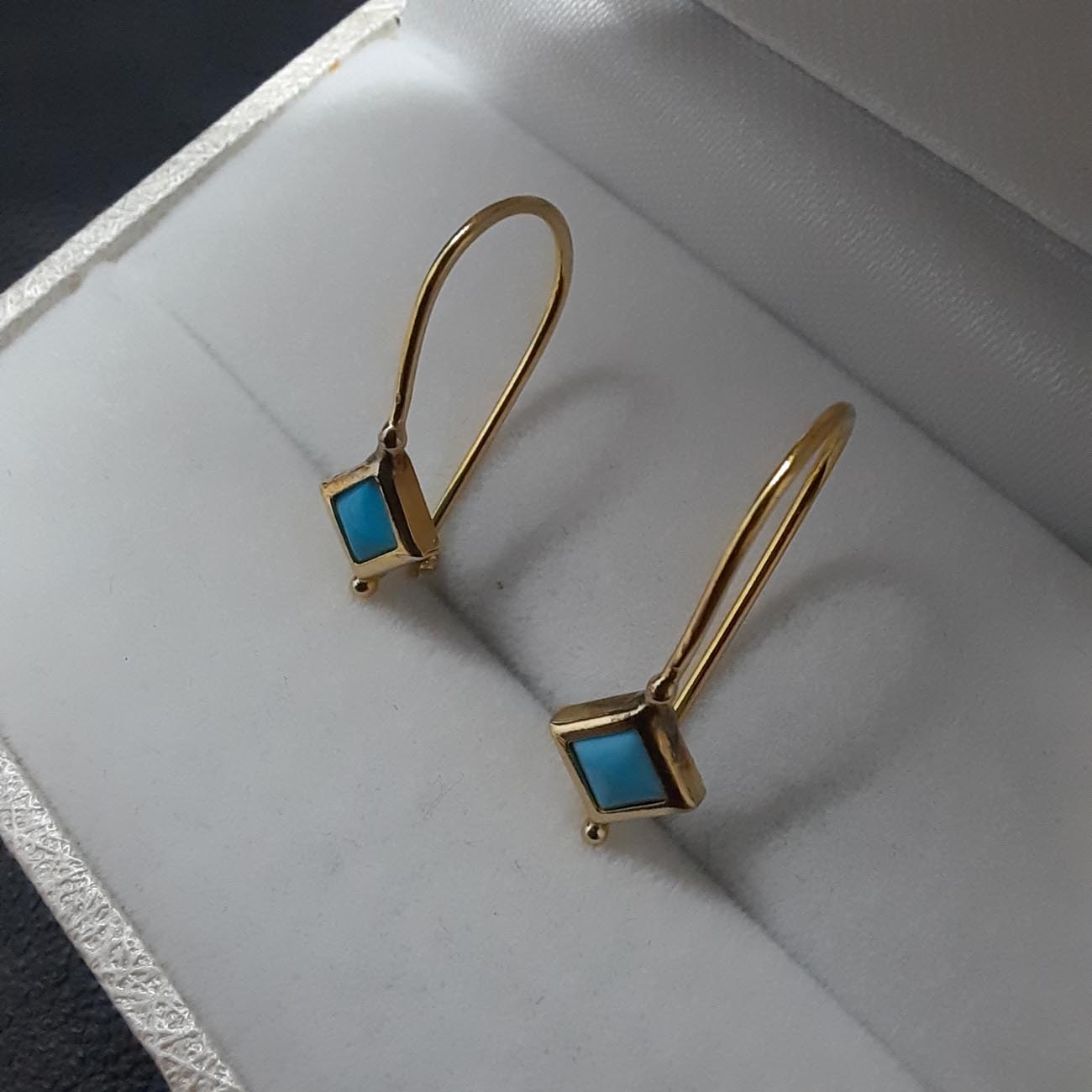 Χρυσά σκουλαρίκια κρεμαστά