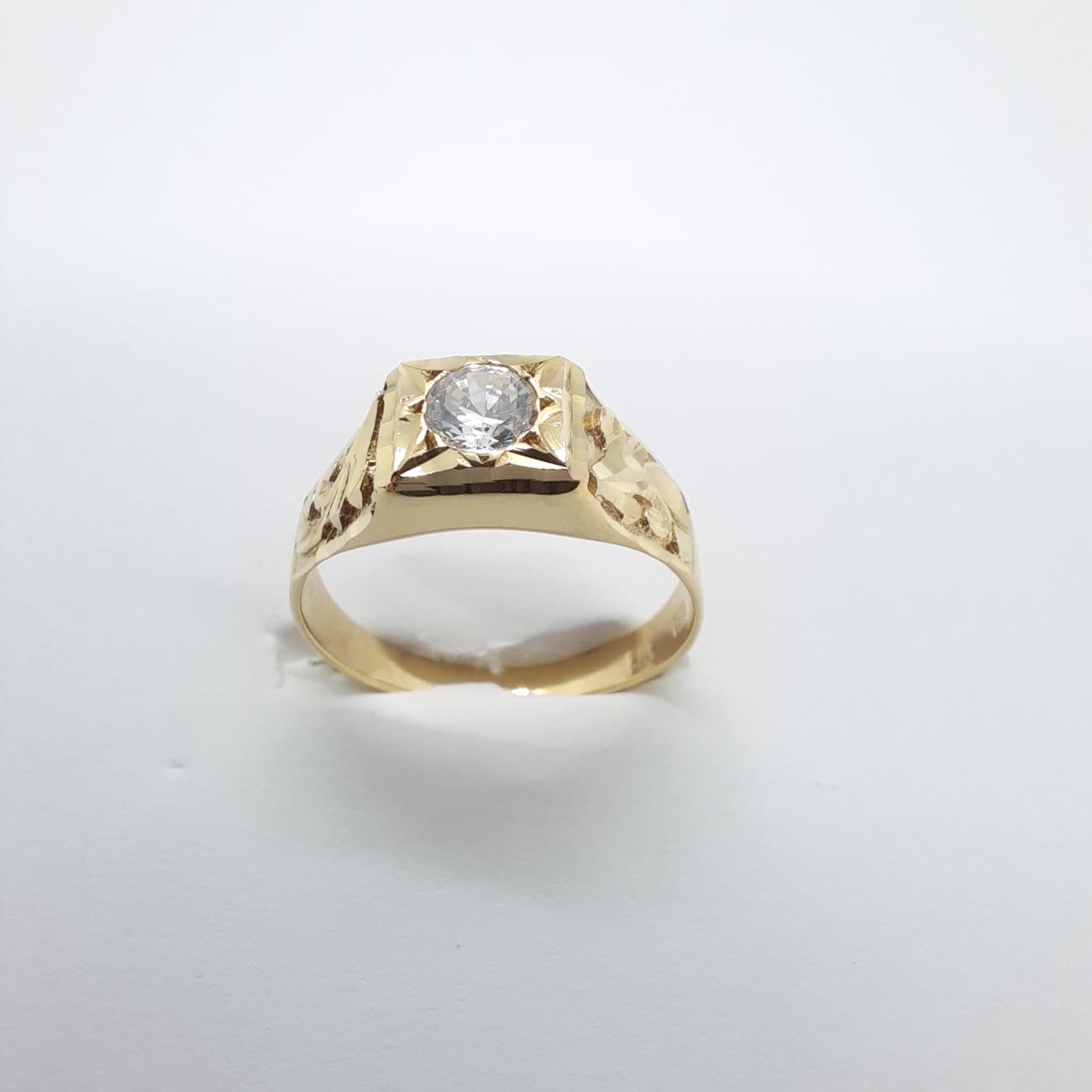 Χρυσό δαχτυλίδι αντρικό Κ14 