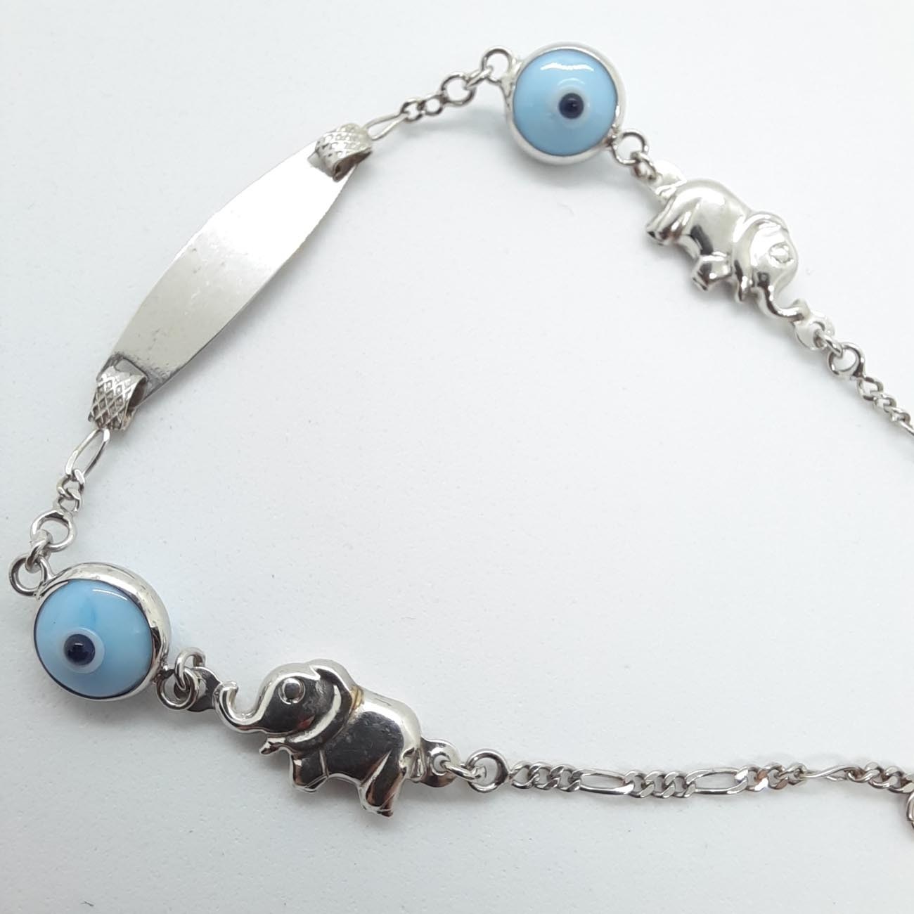 Λευκόχρυση ταυτότητα Κ14 ματάκια και ελεφαντάκια