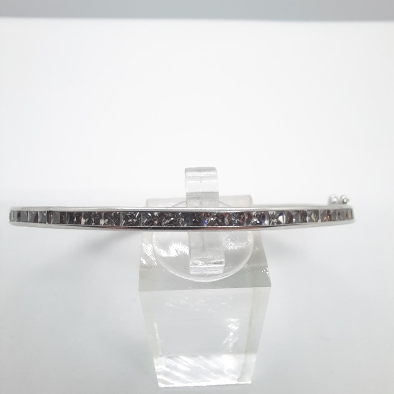 Λευκόχρυσο βραχιόλι Κ14 