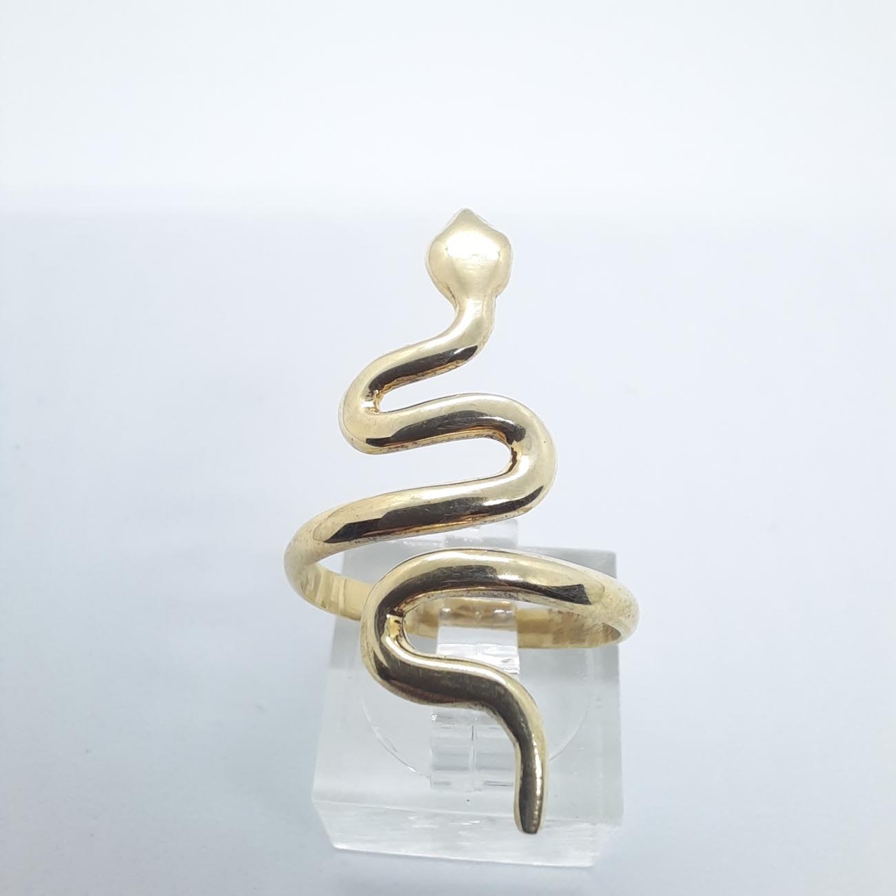 Ασημένιο επιχρυσωμένο δαχτυλίδι