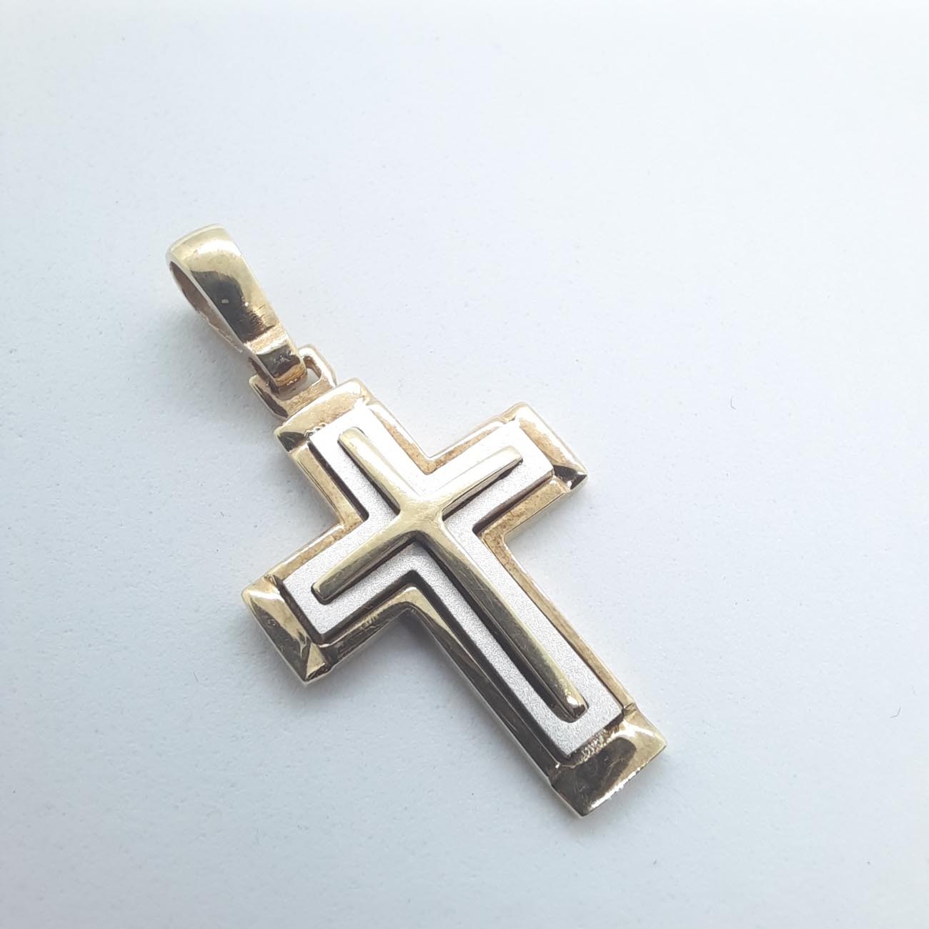 Χρυσός σταυρός Κ14 