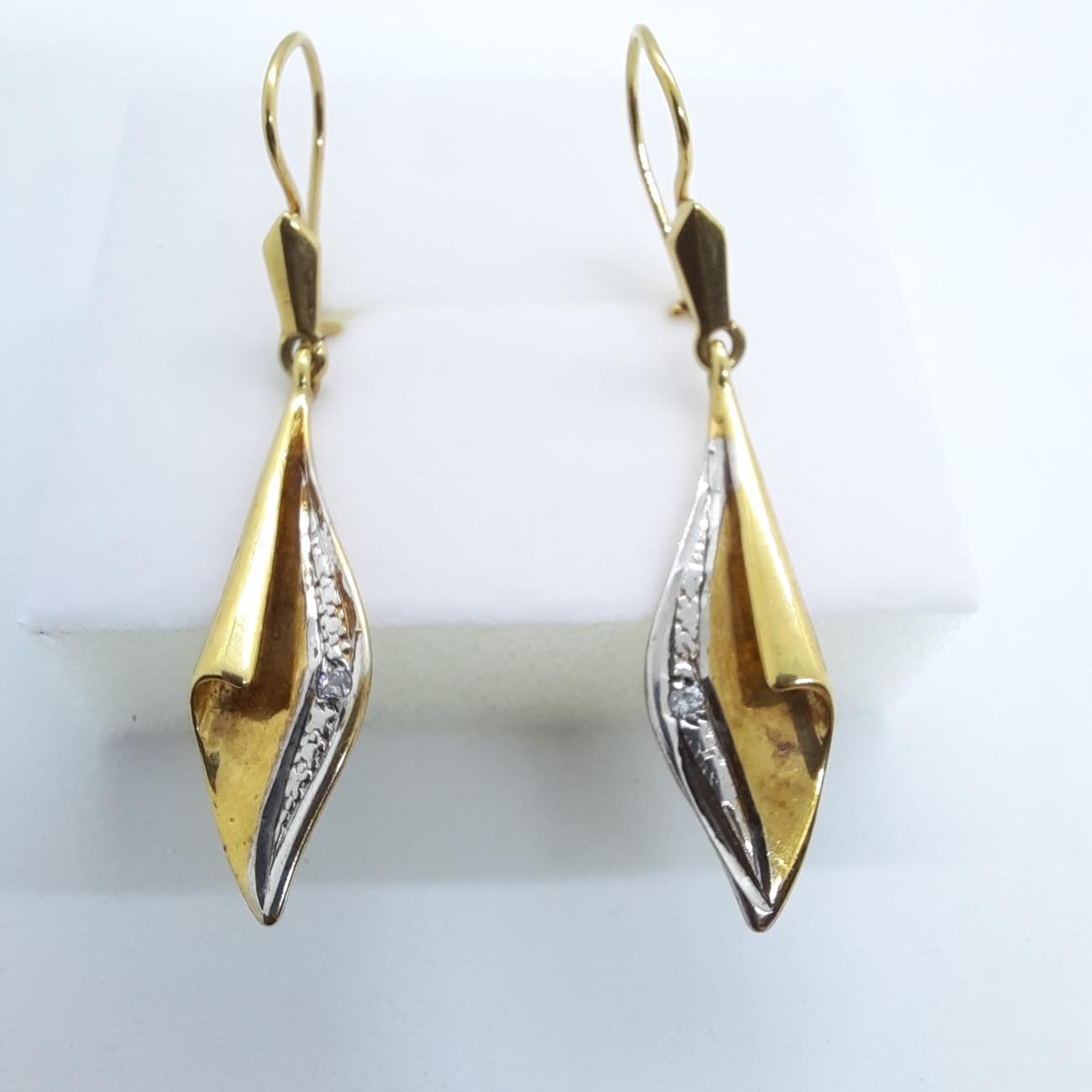 Χρυσά σκουλαρίκια Κ14