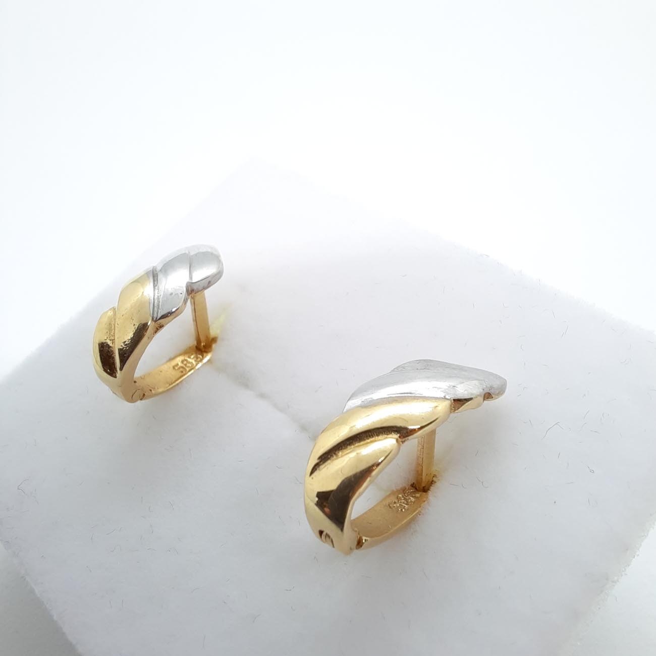 Χρυσά σκουλαρίκια Κ14