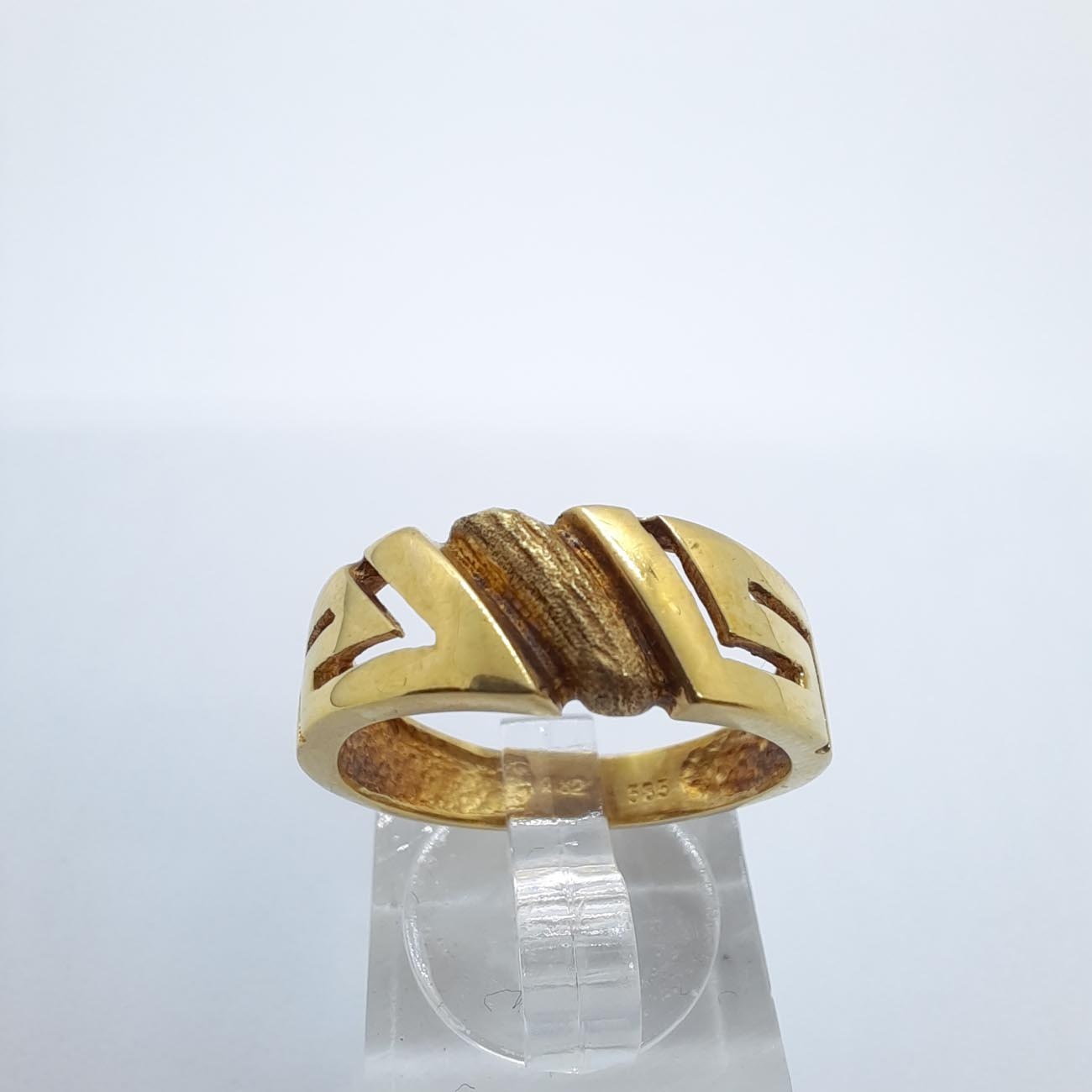 Χρυσό δαχτυλίδι Κ14