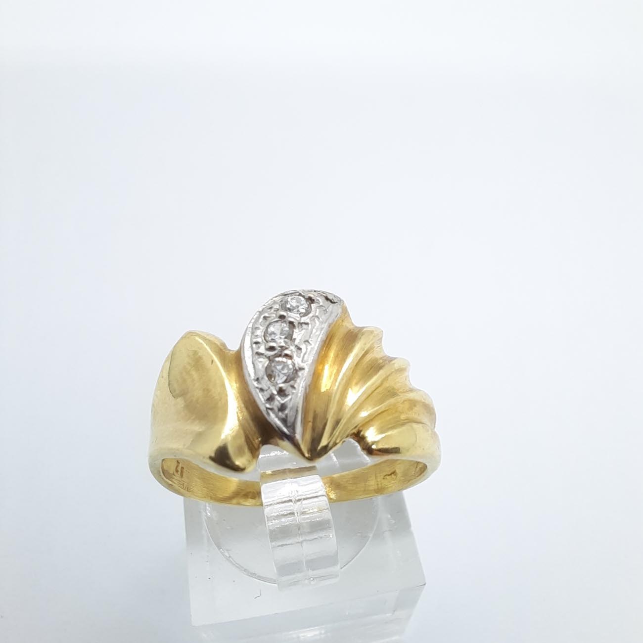 Χρυσό δαχτυλίδι Κ14