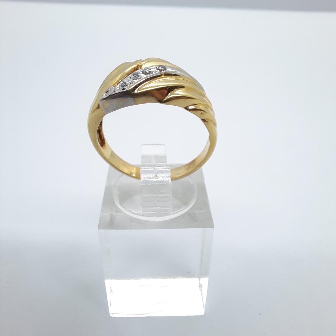 Χρυσό δαχτυλίδι Κ14