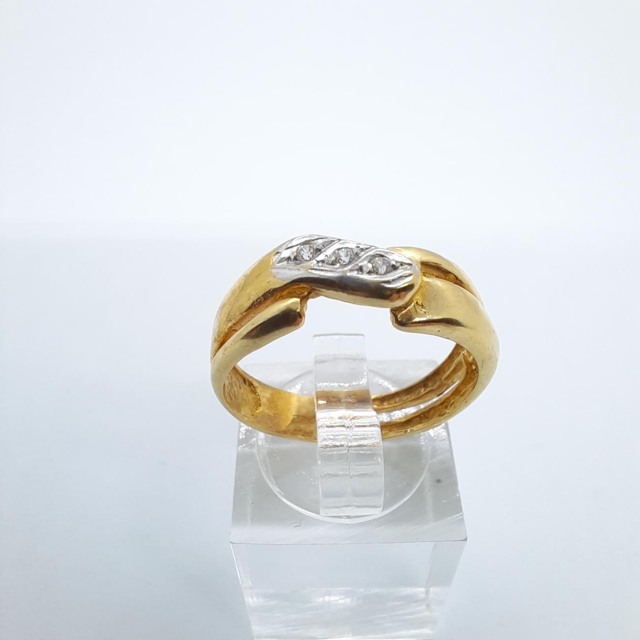 Χρυσό δαχτυλίδι Κ14