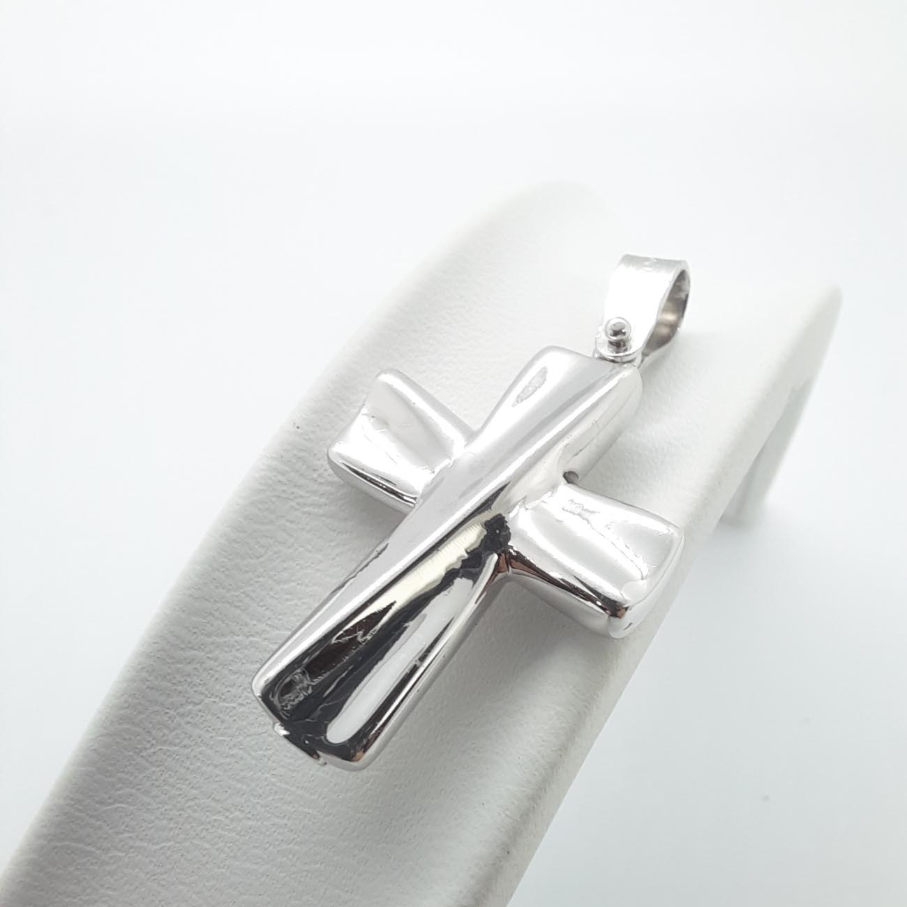 Σταυρός λευκόχρυσος K14