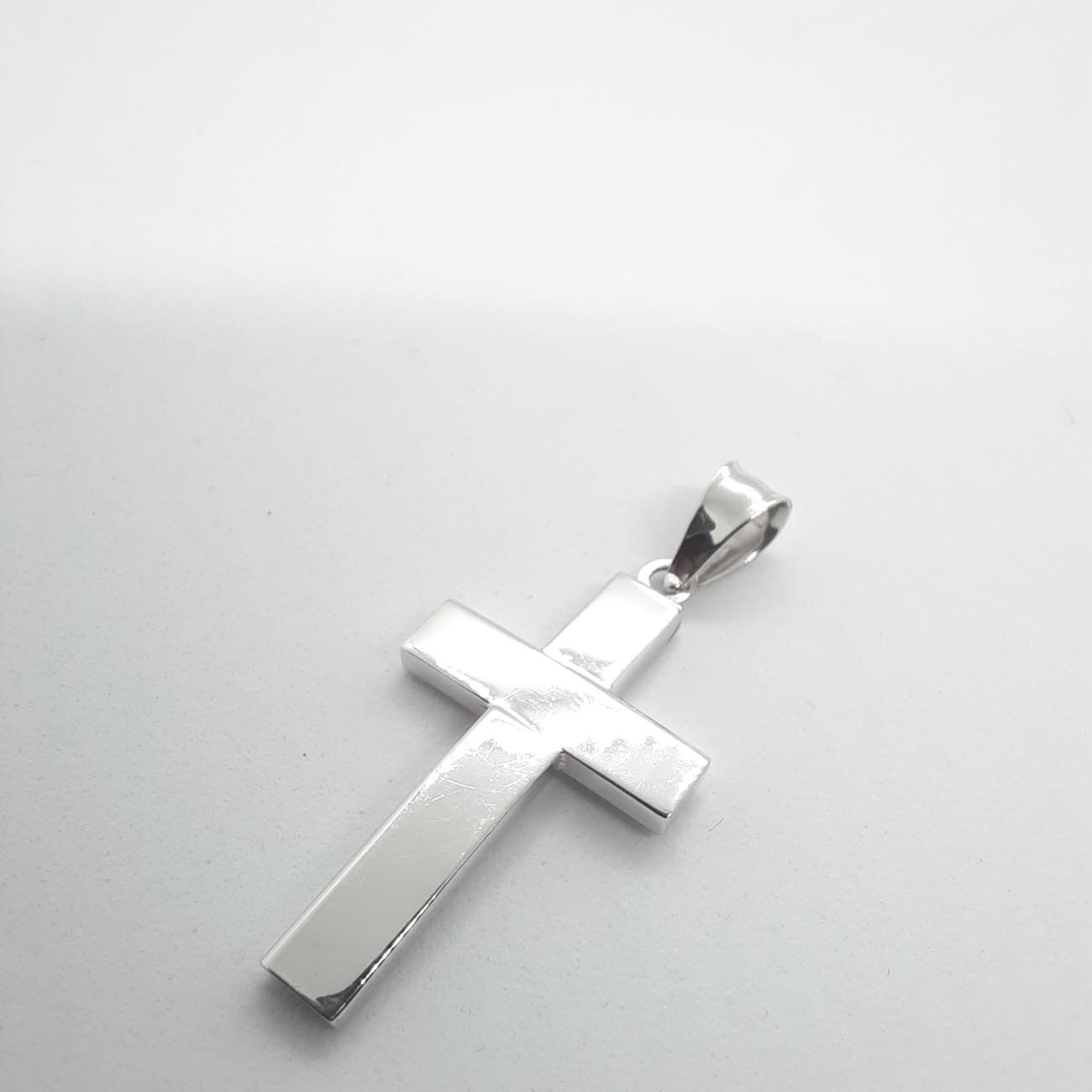 Σταυρός λευκόχρυσος Κ14