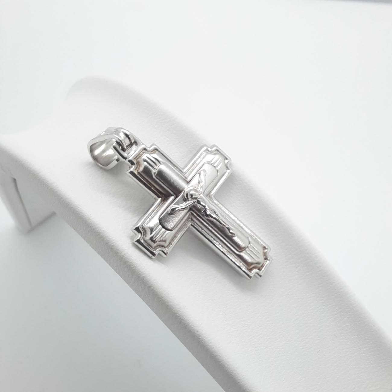 Σταυρός λευκόχρυσος Κ14