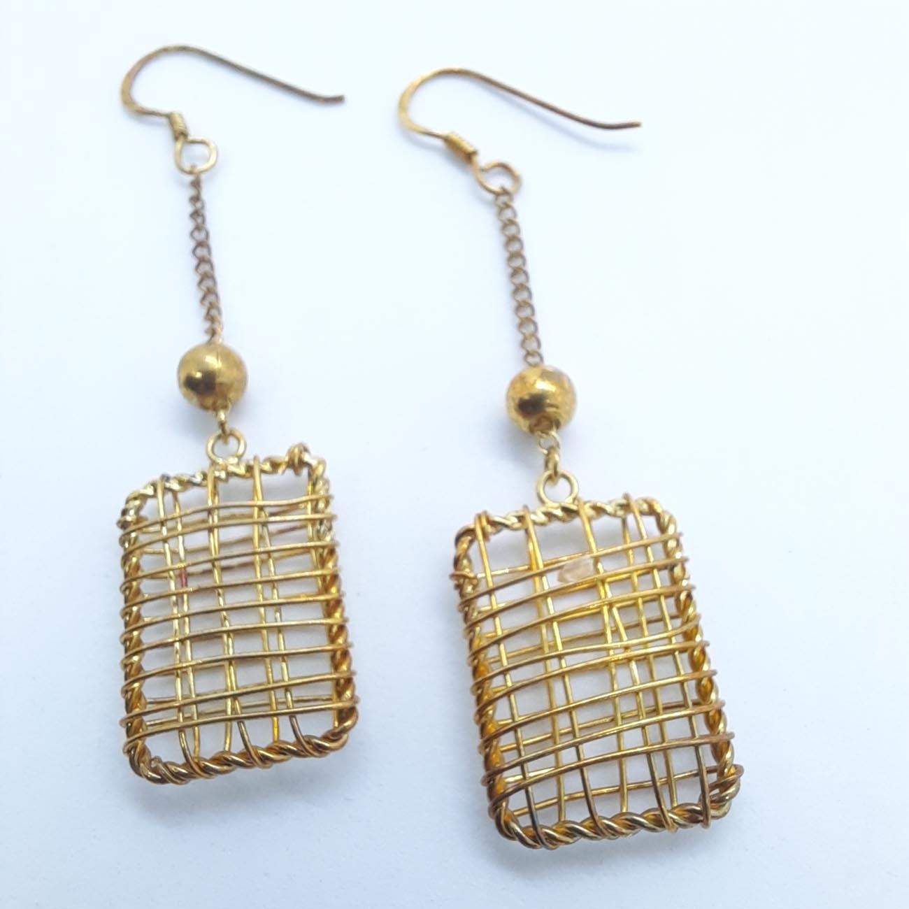 Σκουλαρίκια ασημένια επίχρυσα