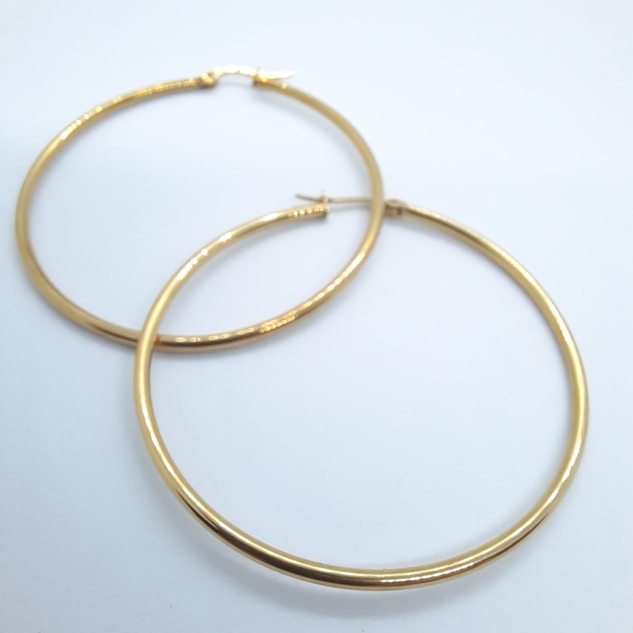 Ασημένιοι επιχρυσωμένοι κρίκοι 