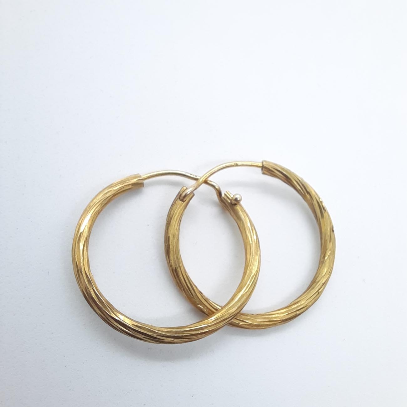 Ασημένιοι επιχρυσωμένοι κρίκοι 