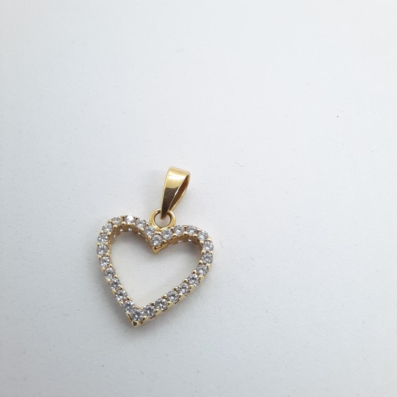 Χρυσό μενταγιόν ΚΑΡΔΙΑ Κ14