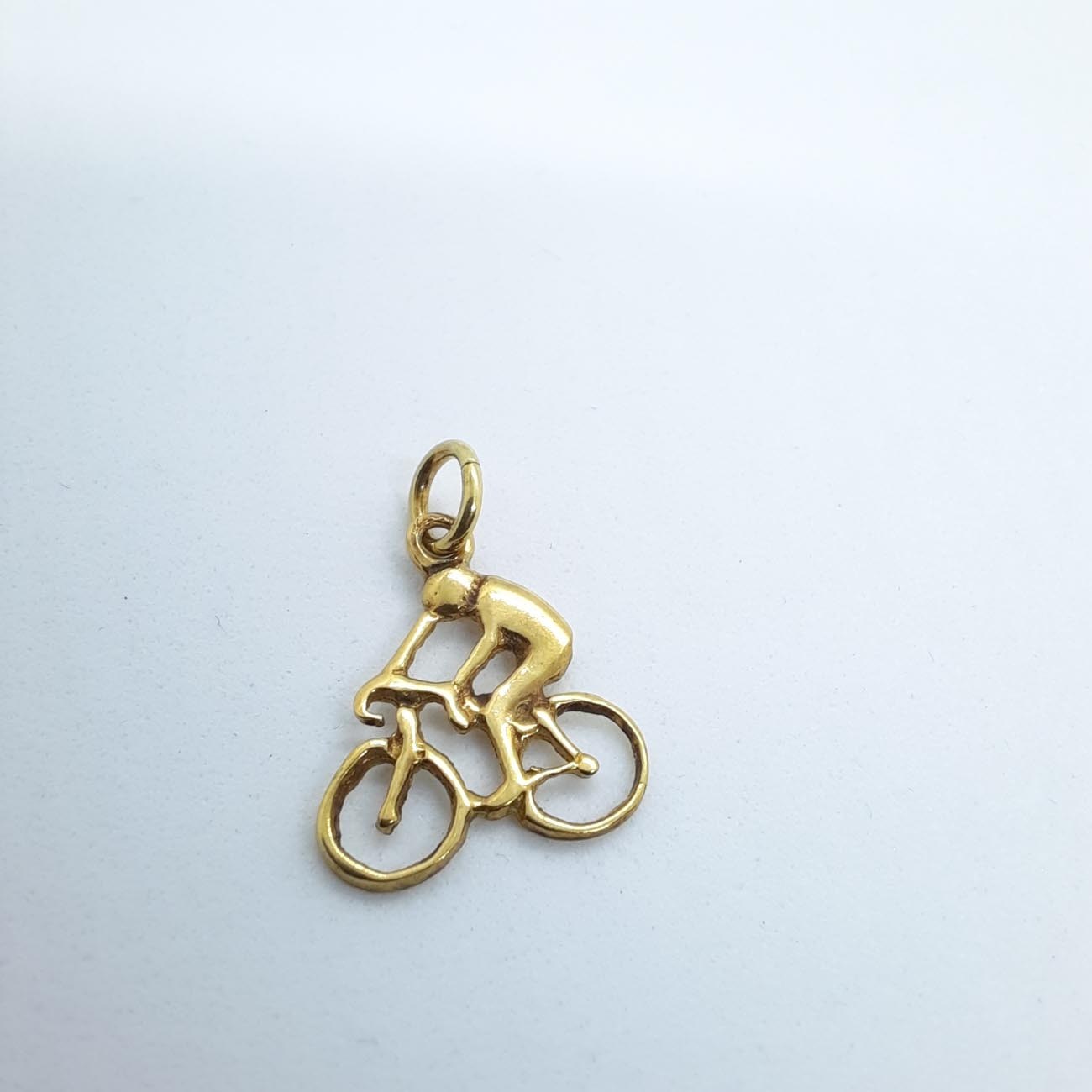 Χρυσό μενταγιόν ποδηλάτης Κ14