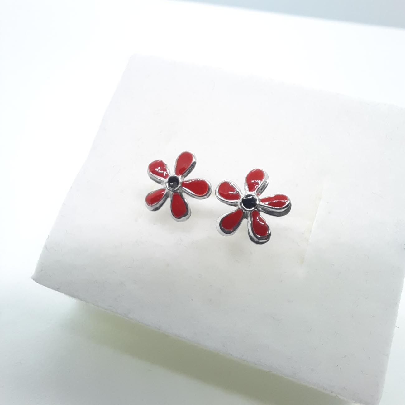 Ασημένια σκουλαρίκια 