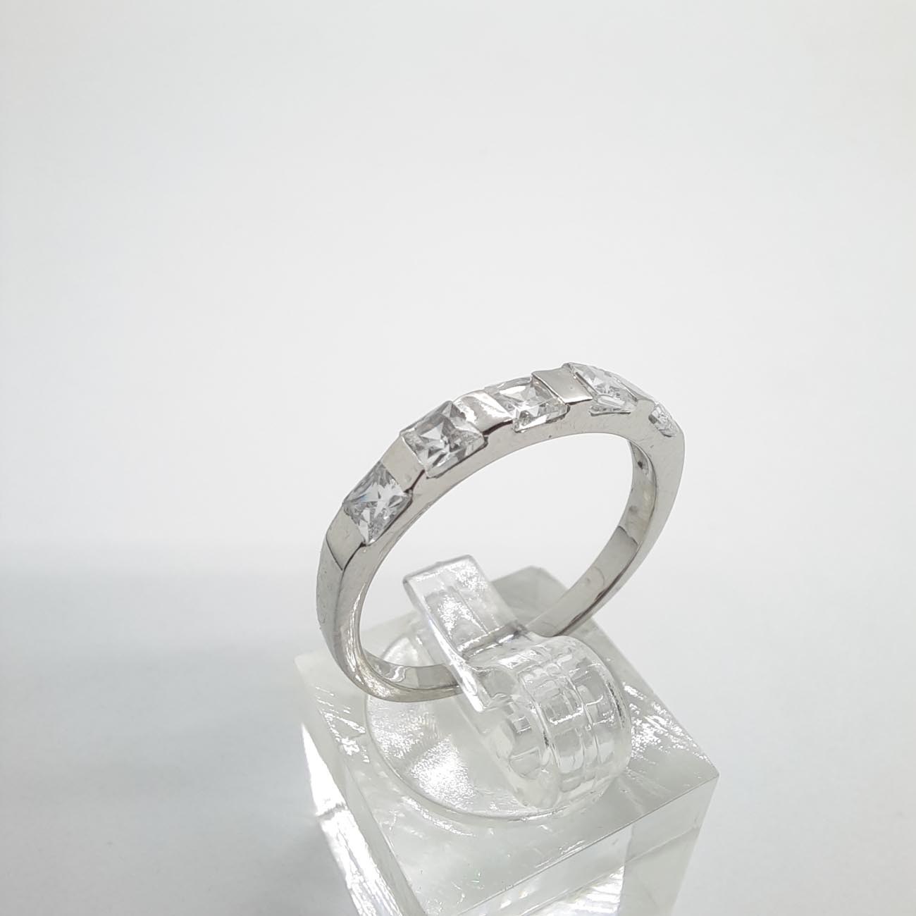 Ασημένιο δαχτυλίδι σειρέ ζιργκόν