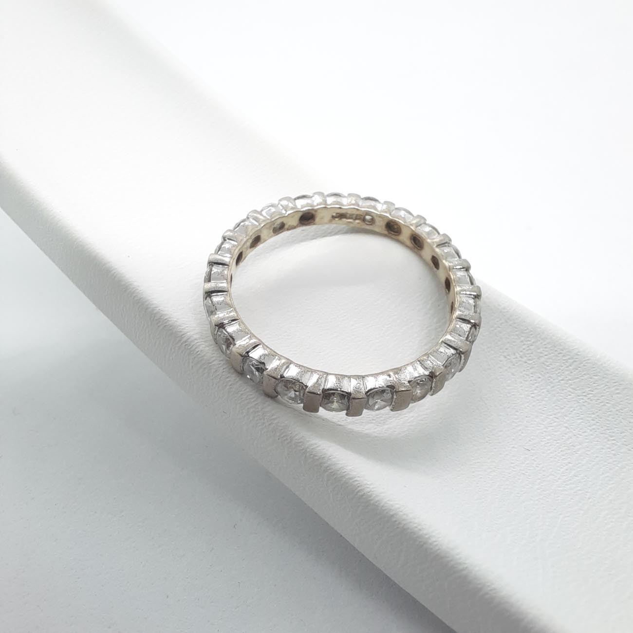 Ασημένιο δαχτυλίδι σειρέ ζιργκόν