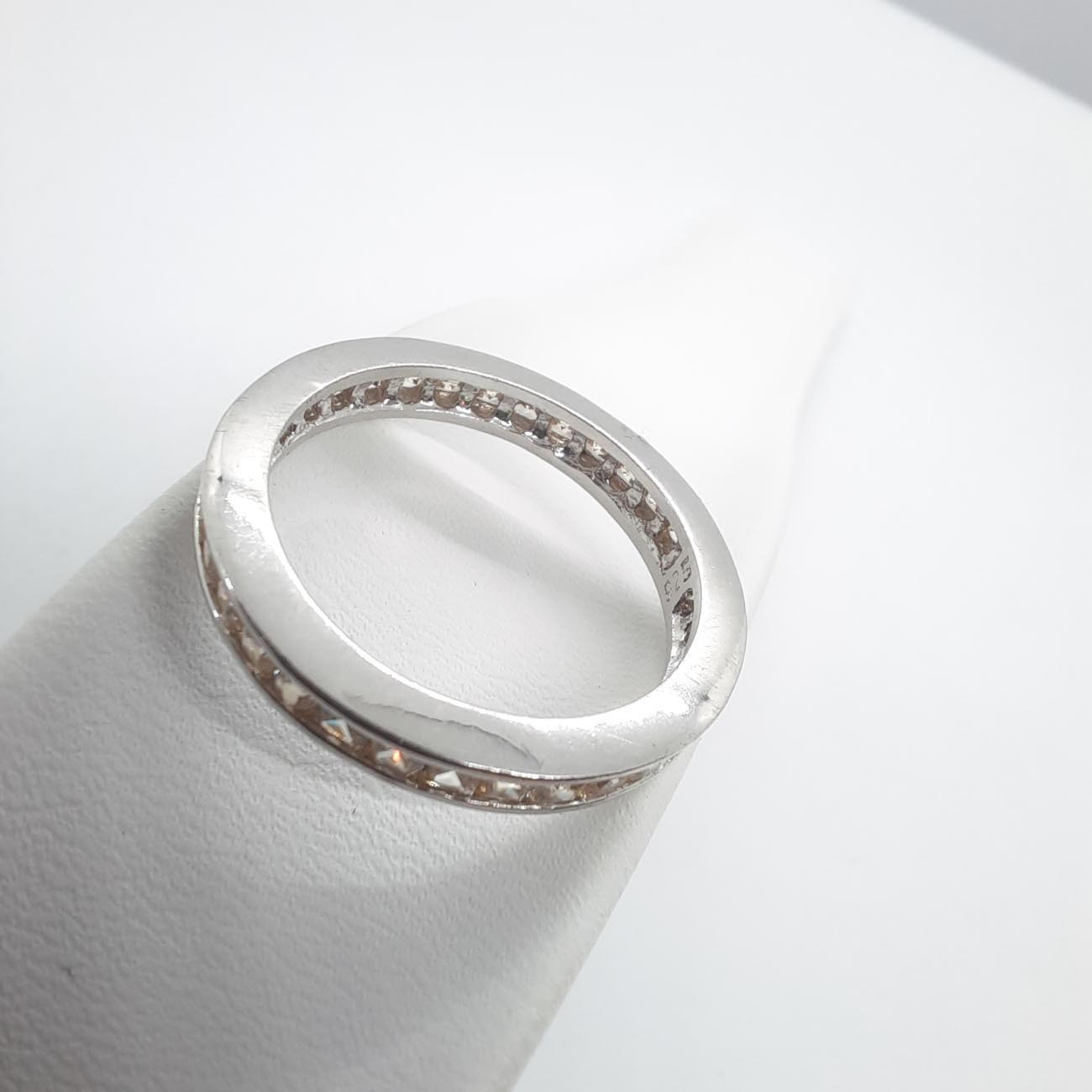 Ασημένιο δαχτυλίδι σειρέ ζιργκόν