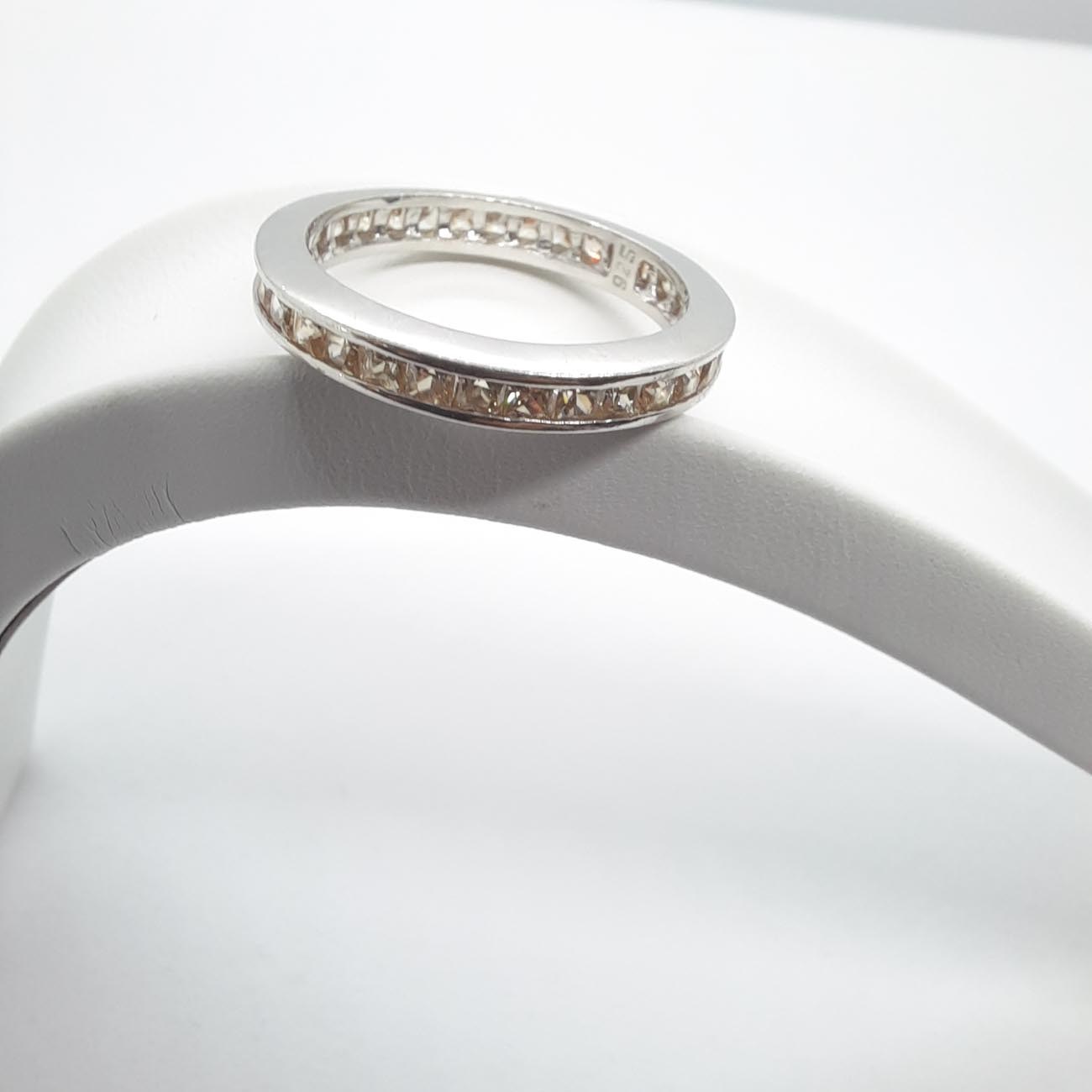 Ασημένιο δαχτυλίδι σειρέ ζιργκόν