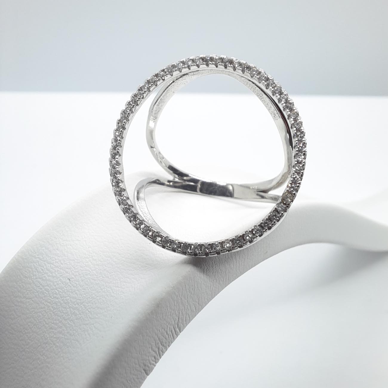 Ασημένιο δαχτυλίδι ζιργκόν