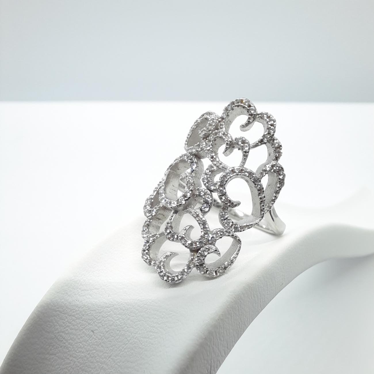 Ασημένιο δαχτυλίδι ζιργκόν
