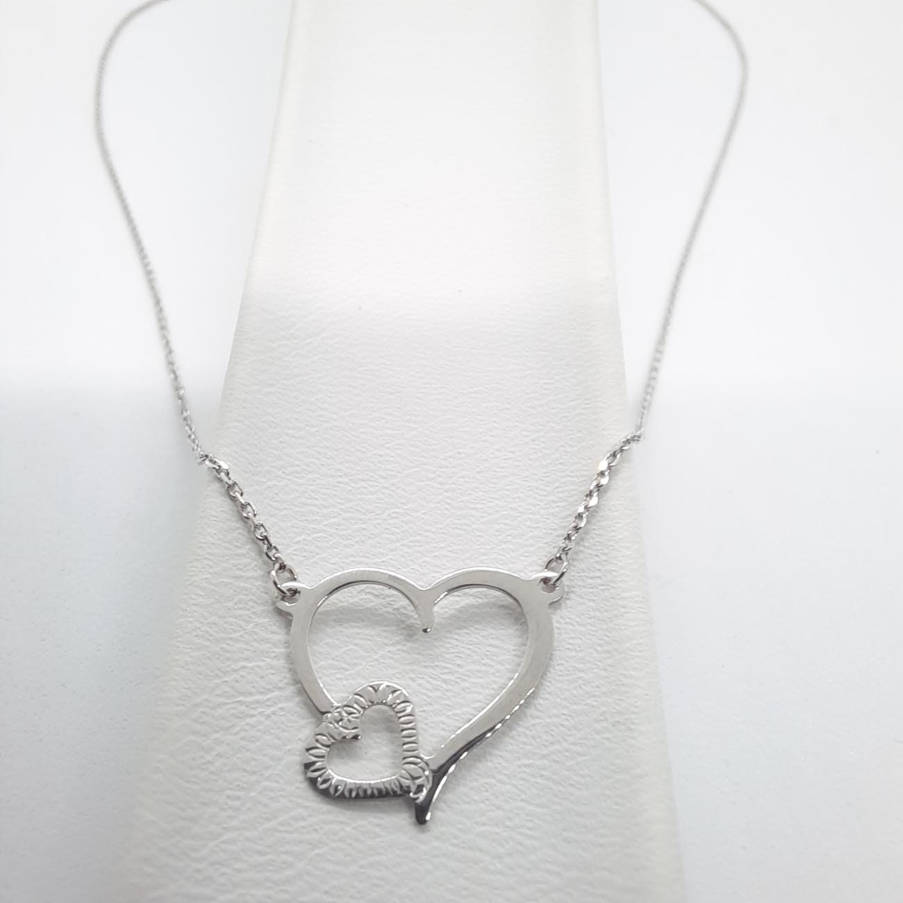 Λευκόχρυσο κολιέ Κ9