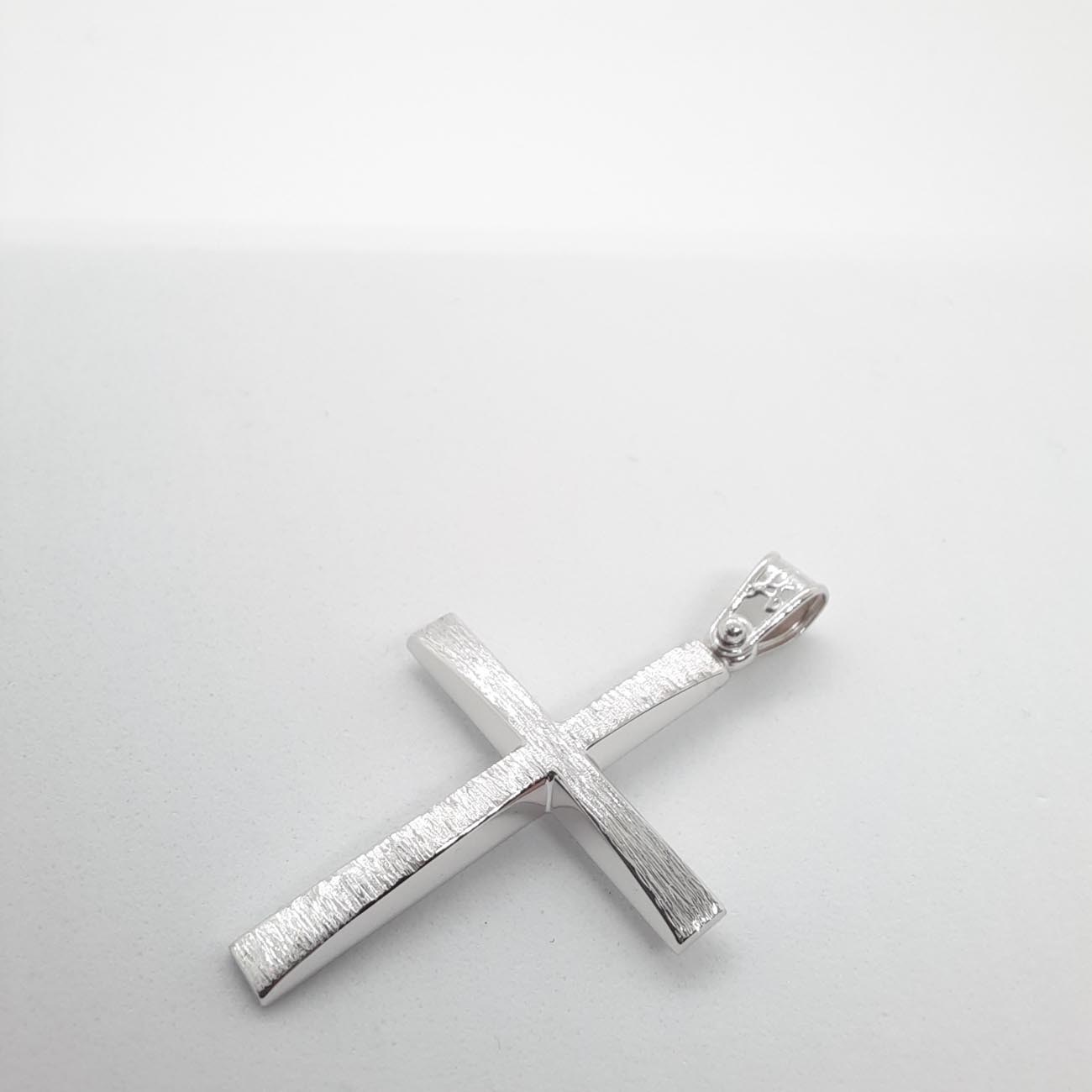 Λευκόχρυσος σταυρός Κ9