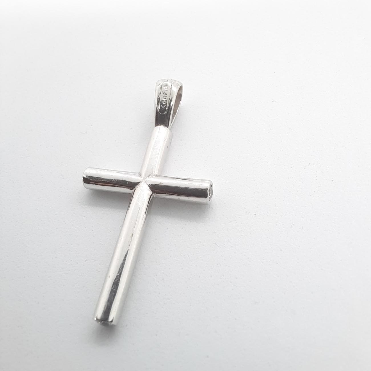 Λευκόχρυσος σταυρός Κ14