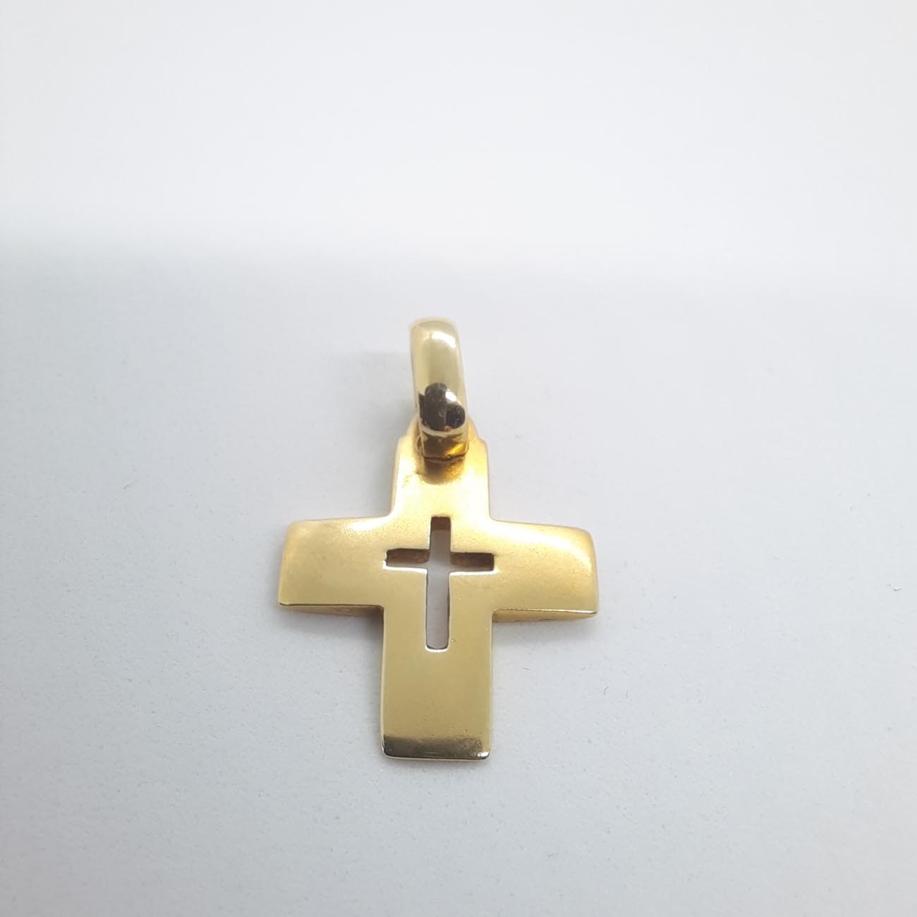 Χρυσός σταυρός Κ14
