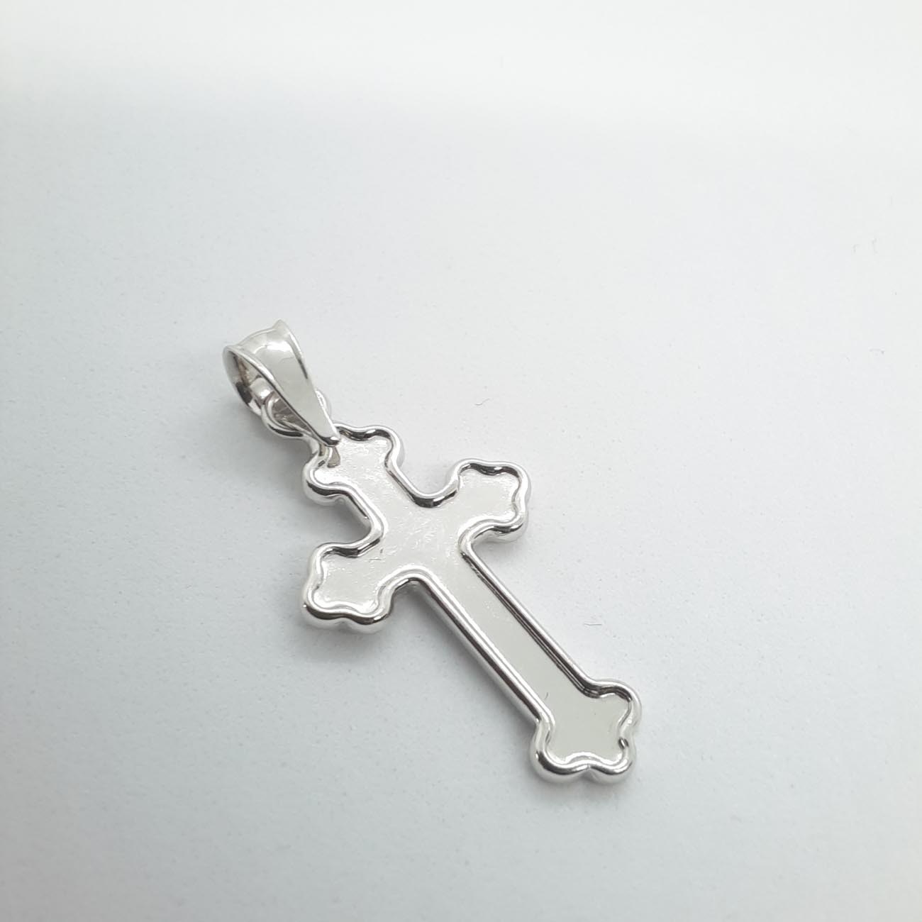 Λευκόχρυσος σταυρός Κ14